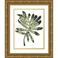 thumbnail image 1 of Vess, June Erica 15x18 Gold Ornate Wood Framed with Double Matting Museum Art Print Titled - Foliage Fossil V, 1 of 4