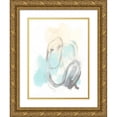 thumbnail image 1 of Vess, June Erica 15x18 Gold Ornate Wood Framed with Double Matting Museum Art Print Titled - Perpetual Gesture II, 1 of 4