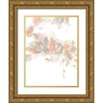 thumbnail image 1 of Vess, June Erica 15x18 Gold Ornate Wood Framed with Double Matting Museum Art Print Titled - Roseus IV, 1 of 4