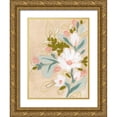 thumbnail image 1 of Vess, June Erica 15x18 Gold Ornate Wood Framed with Double Matting Museum Art Print Titled - Spring Sketch II, 1 of 4