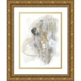 thumbnail image 1 of Vess, June Erica 15x18 Gold Ornate Wood Framed with Double Matting Museum Art Print Titled - Turbulent IV, 1 of 4