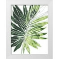 thumbnail image 1 of Vess, June Erica 15x18 White Modern Wood Framed Museum Art Print Titled - Expressive Palm I, 1 of 4