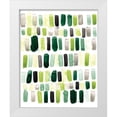 thumbnail image 1 of Vess, June Erica 15x18 White Modern Wood Framed Museum Art Print Titled - Jungle Palette II, 1 of 4
