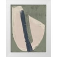 thumbnail image 1 of Vess, June Erica 15x18 White Modern Wood Framed Museum Art Print Titled - Paper Slice IV, 1 of 4