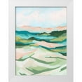 thumbnail image 1 of Vess, June Erica 15x18 White Modern Wood Framed Museum Art Print Titled - Tidal Valley II, 1 of 4