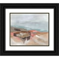 thumbnail image 1 of Vess, June Erica 17x15 Black Ornate Wood Framed with Double Matting Museum Art Print Titled - Tectonic Plateau I, 1 of 4