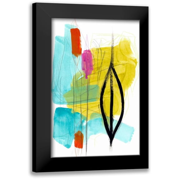 Vess, June Erica 17x24 Black Modern Framed Museum Art Print Titled - Fringe Aspect I