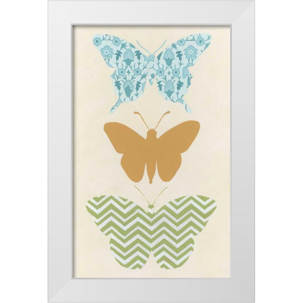 Vess, June Erica 17x24 White Modern Wood Framed Museum Art Print Titled ...
