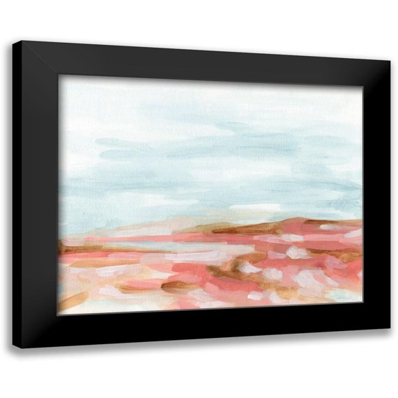 Vess, June Erica 18x15 Black Modern Framed Museum Art Print Titled - Sunset Shoals I