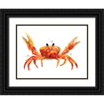 thumbnail image 1 of Vess, June Erica 18x15 Black Ornate Wood Framed with Double Matting Museum Art Print Titled - Crab Cameo II, 1 of 4