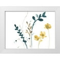 thumbnail image 1 of Vess, June Erica 18x15 White Modern Wood Framed Museum Art Print Titled - Navy Garden Inspiration VI, 1 of 4