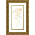 thumbnail image 1 of Vess, June Erica 18x32 Gold Ornate Wood Framed with Double Matting Museum Art Print Titled - Corsage I, 1 of 4