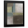 thumbnail image 1 of Vess, June Erica 19x24 Black Modern Framed Museum Art Print Titled - Blues at Dusk II, 1 of 5