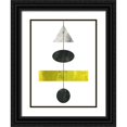 thumbnail image 1 of Vess, June Erica 19x24 Black Ornate Wood Framed with Double Matting Museum Art Print Titled - Geo Mobile II, 1 of 4