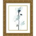 thumbnail image 1 of Vess, June Erica 19x24 Gold Ornate Wood Framed with Double Matting Museum Art Print Titled - Midnight Blossoms I, 1 of 4