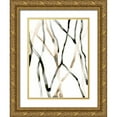 thumbnail image 1 of Vess, June Erica 19x24 Gold Ornate Wood Framed with Double Matting Museum Art Print Titled - Runnel XII, 1 of 4