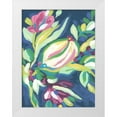 thumbnail image 1 of Vess, June Erica 19x24 White Modern Wood Framed Museum Art Print Titled - Blue Tropics III, 1 of 4