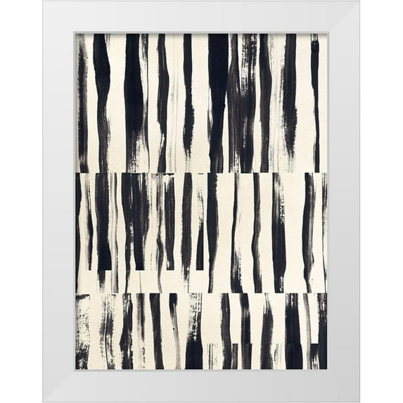 Vess, June Erica 19x24 White Modern Wood Framed Museum Art Print Titled - Minor Key II