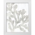 thumbnail image 1 of Vess, June Erica 19x24 White Modern Wood Framed Museum Art Print Titled - Quiet Coral IV, 1 of 4