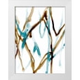 thumbnail image 1 of Vess, June Erica 19x24 White Modern Wood Framed Museum Art Print Titled - Runnel XVIII, 1 of 4