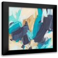 thumbnail image 1 of Vess, June Erica 20x20 Black Modern Framed Museum Art Print Titled - Blue Hive II, 1 of 5