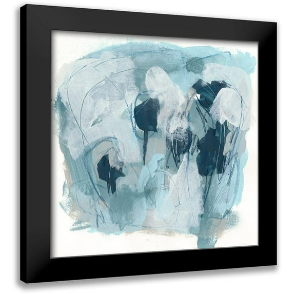 Vess, June Erica 20x20 Black Modern Framed Museum Art Print Titled - Blue Storm IV