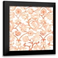 thumbnail image 1 of Vess, June Erica 20x20 Black Modern Framed Museum Art Print Titled - Bohemian Textile III, 1 of 5