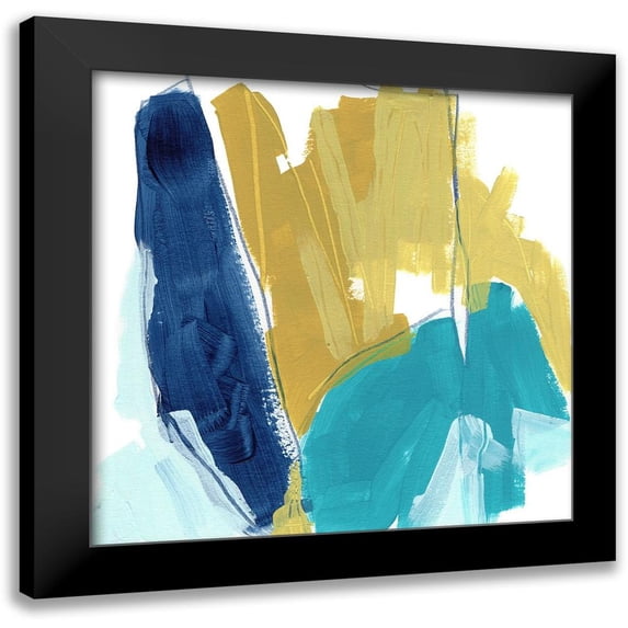Vess, June Erica 20x20 Black Modern Framed Museum Art Print Titled - Bottleneck III