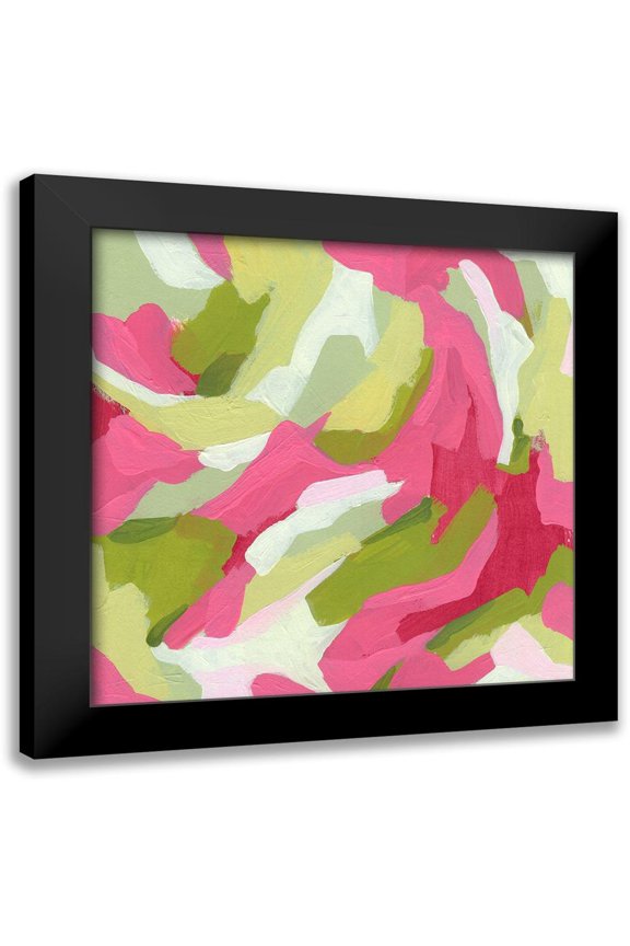 Vess, June Erica 20x20 Black Modern Framed Museum Art Print Titled - Chromatic Topography I