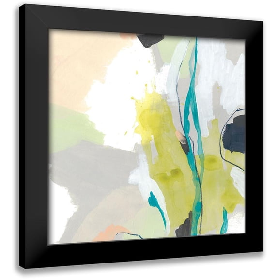 Vess, June Erica 20x20 Black Modern Framed Museum Art Print Titled - Flow Form III