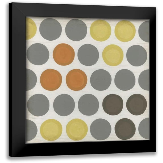 Vess, June Erica 20x20 Black Modern Framed Museum Art Print Titled - Marquee Lights I