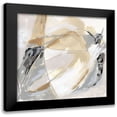 thumbnail image 1 of Vess, June Erica 20x20 Black Modern Framed Museum Art Print Titled - Neutral Singularity I, 1 of 5