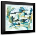 thumbnail image 1 of Vess, June Erica 20x20 Black Modern Framed Museum Art Print Titled - Orbit Gesture IV, 1 of 5