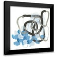 thumbnail image 1 of Vess, June Erica 20x20 Black Modern Framed Museum Art Print Titled - Pendulum Overlap II, 1 of 5