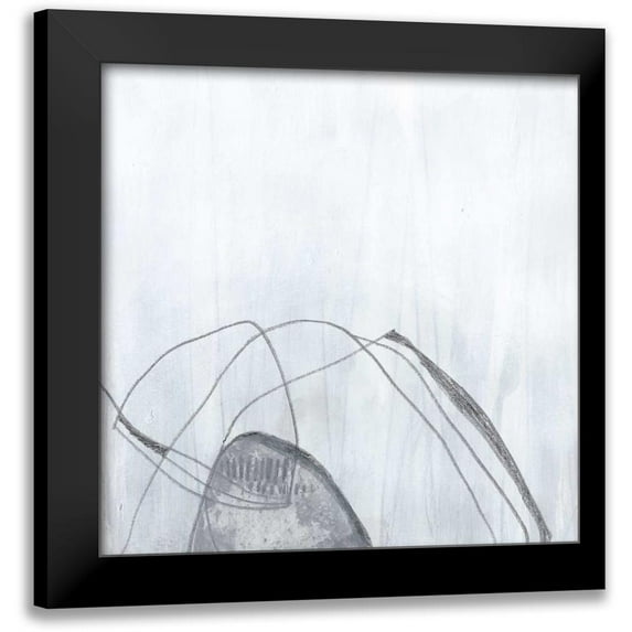 Vess, June Erica 20x20 Black Modern Framed Museum Art Print Titled - Premonition III