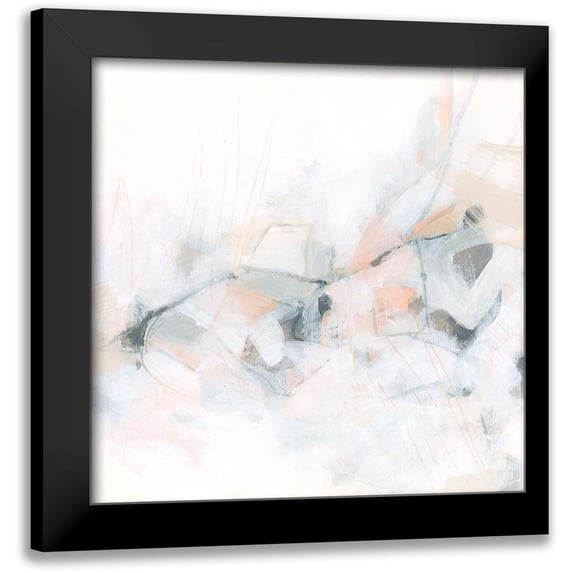 Vess, June Erica 20x20 Black Modern Framed Museum Art Print Titled - Quartz Structure I