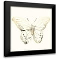 thumbnail image 1 of Vess, June Erica 20x20 Black Modern Framed Museum Art Print Titled - Sepia Butterfly Impressions II, 1 of 5