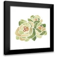 thumbnail image 1 of Vess, June Erica 20x20 Black Modern Framed Museum Art Print Titled - Succulent Cameo XV, 1 of 5