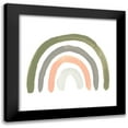 thumbnail image 1 of Vess, June Erica 20x20 Black Modern Framed Museum Art Print Titled - Sweet Rainbow V, 1 of 5