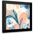 thumbnail image 1 of Vess, June Erica 20x20 Black Modern Framed Museum Art Print Titled - Terra Cotta Blooms III, 1 of 5