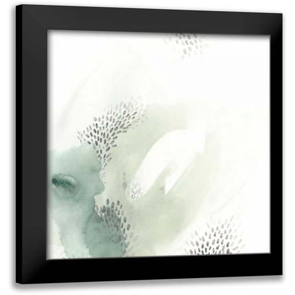 Vess, June Erica 20x20 Black Modern Framed Museum Art Print Titled - Wave Form VI