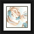 thumbnail image 1 of Vess, June Erica 20x20 Black Ornate Wood Framed with Double Matting Museum Art Print Titled - Abstracted Shells III, 1 of 4