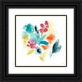 thumbnail image 1 of Vess, June Erica 20x20 Black Ornate Wood Framed with Double Matting Museum Art Print Titled - Bloom Spectrum II, 1 of 4
