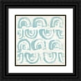 thumbnail image 1 of Vess, June Erica 20x20 Black Ornate Wood Framed with Double Matting Museum Art Print Titled - Decorative Signals III, 1 of 4