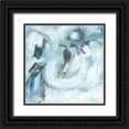 thumbnail image 1 of Vess, June Erica 20x20 Black Ornate Wood Framed with Double Matting Museum Art Print Titled - Fluid Receptor IV, 1 of 4