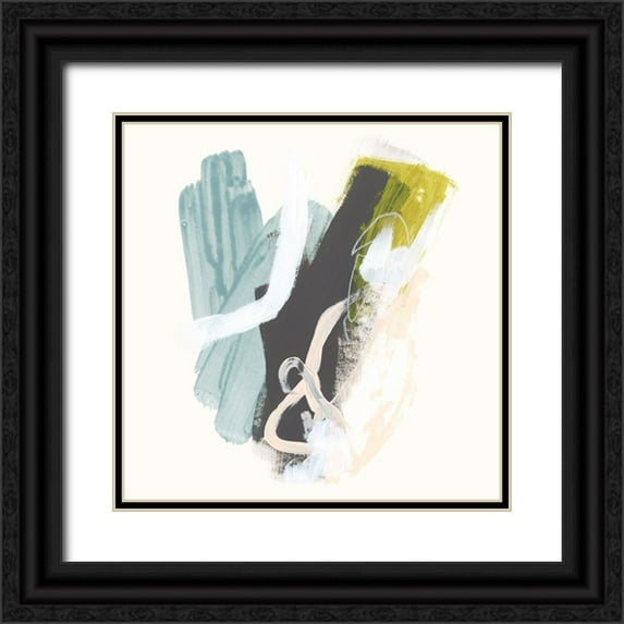 Vess, June Erica 20x20 Black Ornate Wood Framed with Double Matting Museum Art Print Titled - Mixed Metaphor I
