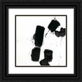 thumbnail image 1 of Vess, June Erica 20x20 Black Ornate Wood Framed with Double Matting Museum Art Print Titled - Monochrome Gestures VI, 1 of 4