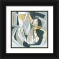 thumbnail image 1 of Vess, June Erica 20x20 Black Ornate Wood Framed with Double Matting Museum Art Print Titled - Neutral Echoes II, 1 of 4