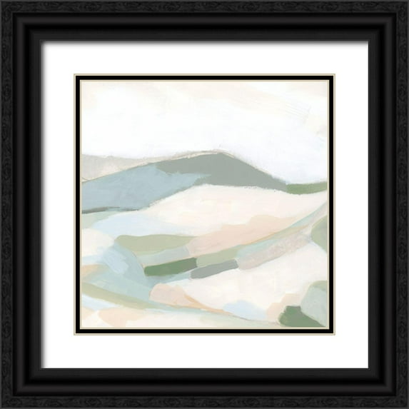 Vess, June Erica 20x20 Black Ornate Wood Framed with Double Matting Museum Art Print Titled - Tonal Vista II