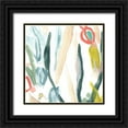 thumbnail image 1 of Vess, June Erica 20x20 Black Ornate Wood Framed with Double Matting Museum Art Print Titled - Tropical Impulse II, 1 of 4